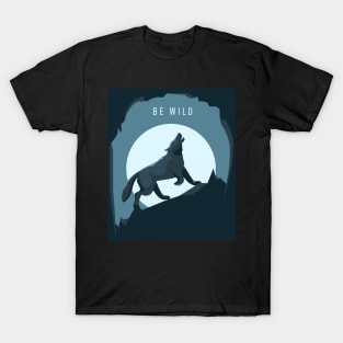 Wolf Double Exposure T-Shirt